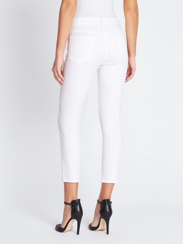 Mother Denim The Looker Crop Jean - Glass Slipper Mother Denim The Looker Crop Jean - Glass Slipper