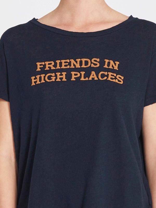 Mother Denim The Sinful Tee - Navy Mother Denim The Sinful Tee - Navy