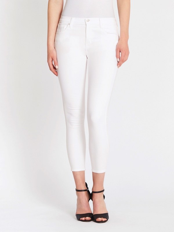 J Brand 835 Mid Rise Crop Skinny Jean 