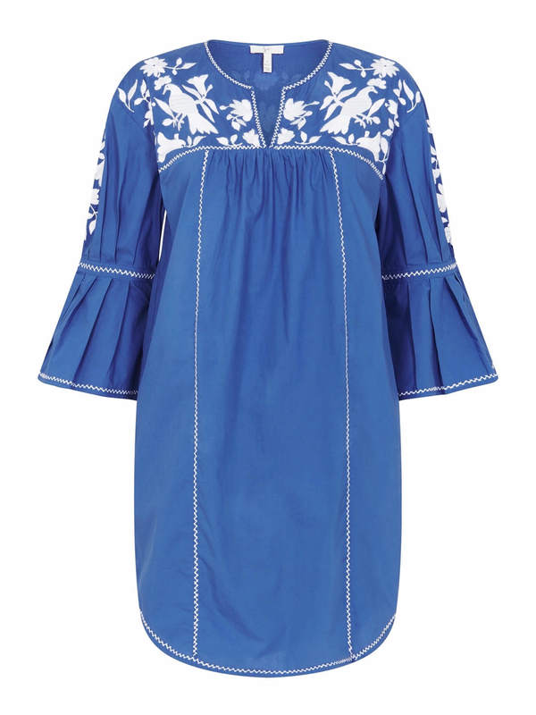 Joie Clodagh Dress - Bright Blue | Garmentory Joie Clodagh Dress - Bright Blue | Garmentory