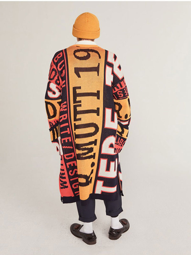 HEICH BLADE Gentle Jacquard Cardigan - Multi | Garmentory