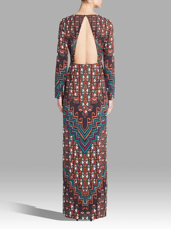 Mara Hoffman Rug Tencel Maxi Dress - Orange Multi Mara Hoffman Rug Tencel Maxi Dress - Orange Multi