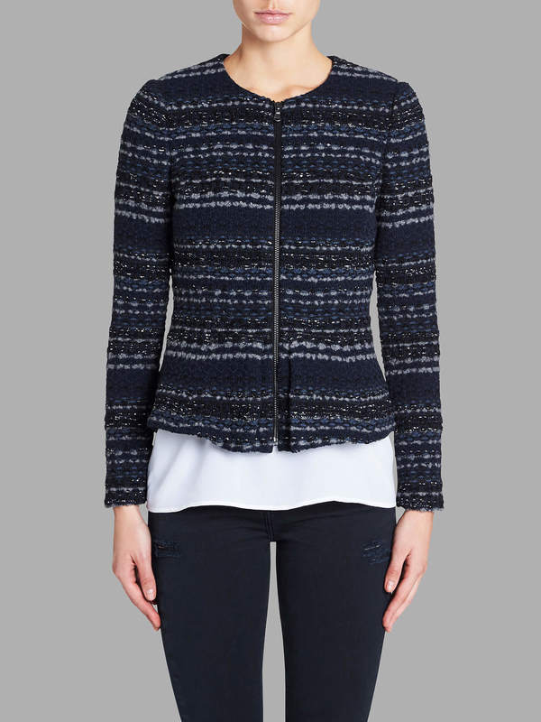 Rebecca Taylor Lurex Tweed Jacket 