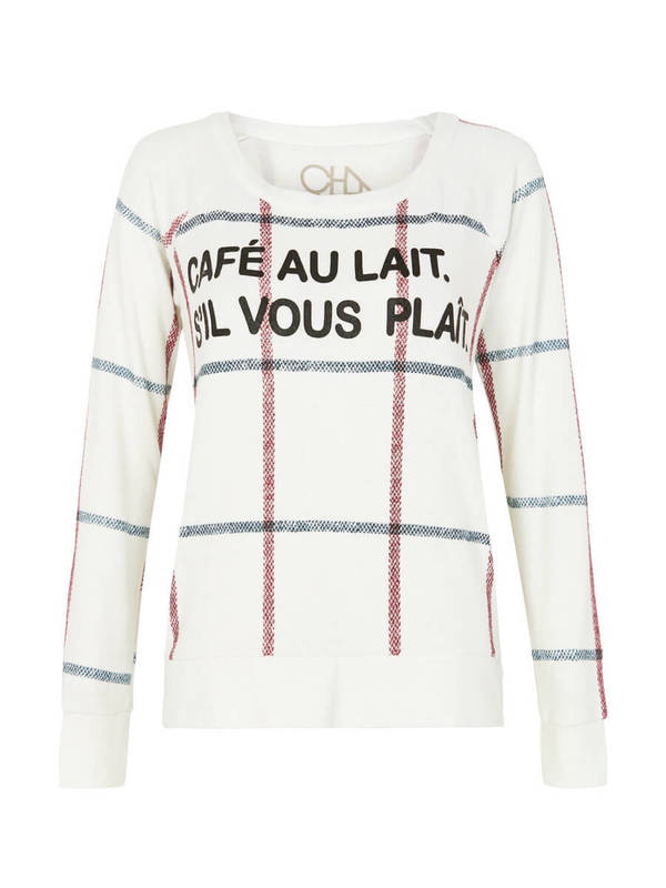 Chaser LA Cafe Au Lait Sweater Chaser LA Cafe Au Lait Sweater