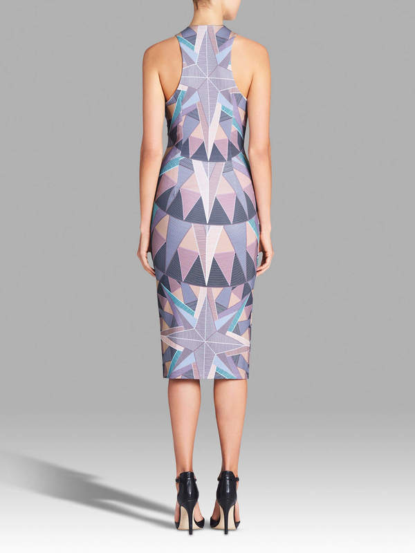 Mara Hoffman Compass Cross Front Dress - Digital Print Mara Hoffman Compass Cross Front Dress - Digital Print
