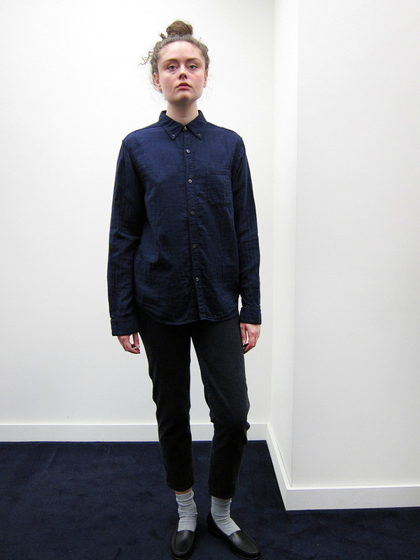 Kapital Double Gauze Button Down Shirt Garmentory