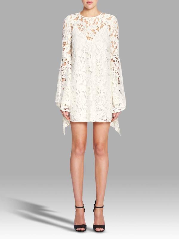 Camilla and Marc Farrow Mini Dress - ECRU | Garmentory