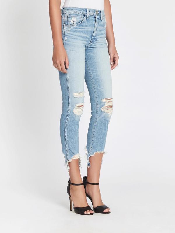 3x1 w3 straight authentic crop jeans
