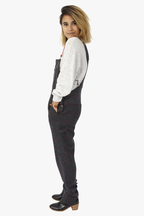 Woolrich Ms.Malone Wool Bib Overalls Woolrich Ms.Malone Wool Bib Overalls