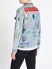 Zoe Karssen Obsession Embroidered Denim Jacket - Light Denim - Thumbnail 3