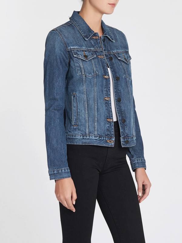 j brand slim denim jacket