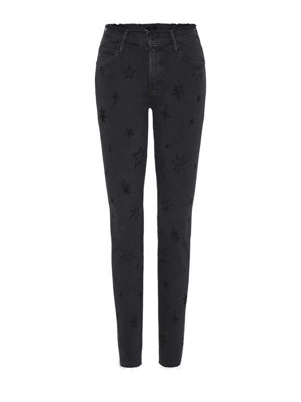 Mother Denim Double Fray Charmer Jean - Written In The Stars Mother Denim Double Fray Charmer Jean - Written In The Stars