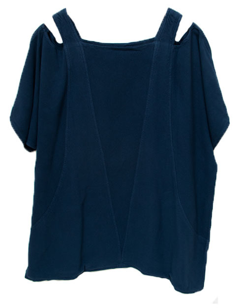 Tienda Ho Jodi Top in Navy Blue Tienda Ho Jodi Top in Navy Blue