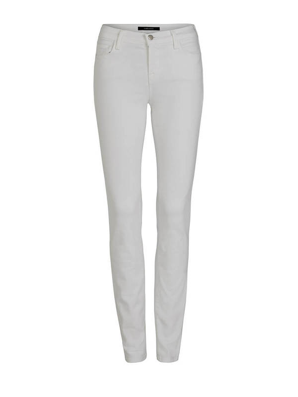 J Brand 811 Mid Rise Skinny Jean - White J Brand 811 Mid Rise Skinny Jean - White