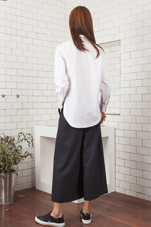 LOOKAST Striped Wide Leg Pants LOOKAST Striped Wide Leg Pants