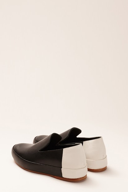 FEIT BiColor Slipper Black/White Shoe FEIT BiColor Slipper Black/White Shoe