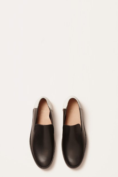 FEIT BiColor Slipper Black/White Shoe FEIT BiColor Slipper Black/White Shoe