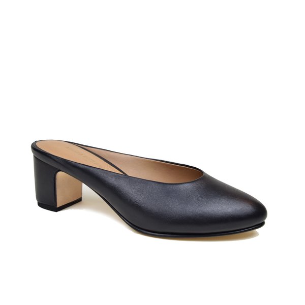 Ariana Bohling Coco Slip on Mule - Black