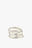 MM Druck Trois Ring - Sterling Silver - Thumbnail 1