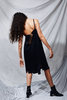 Kahle SATIN SHIFT DRESS - BLACK - Thumbnail 5