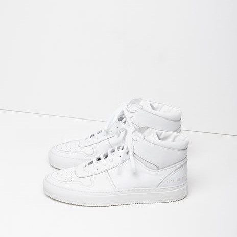 Common Projects BBall Leather High-Top Sneakers Common Projects BBall Leather High-Top Sneakers
