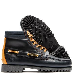 Aimé Leon Dore x Timberland 7 Eye Lug Sole Boot - Navy | Garmentory
