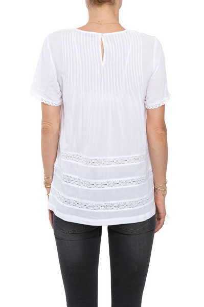 Anine Bing SHORT SLEEVE BLOUSE Anine Bing SHORT SLEEVE BLOUSE