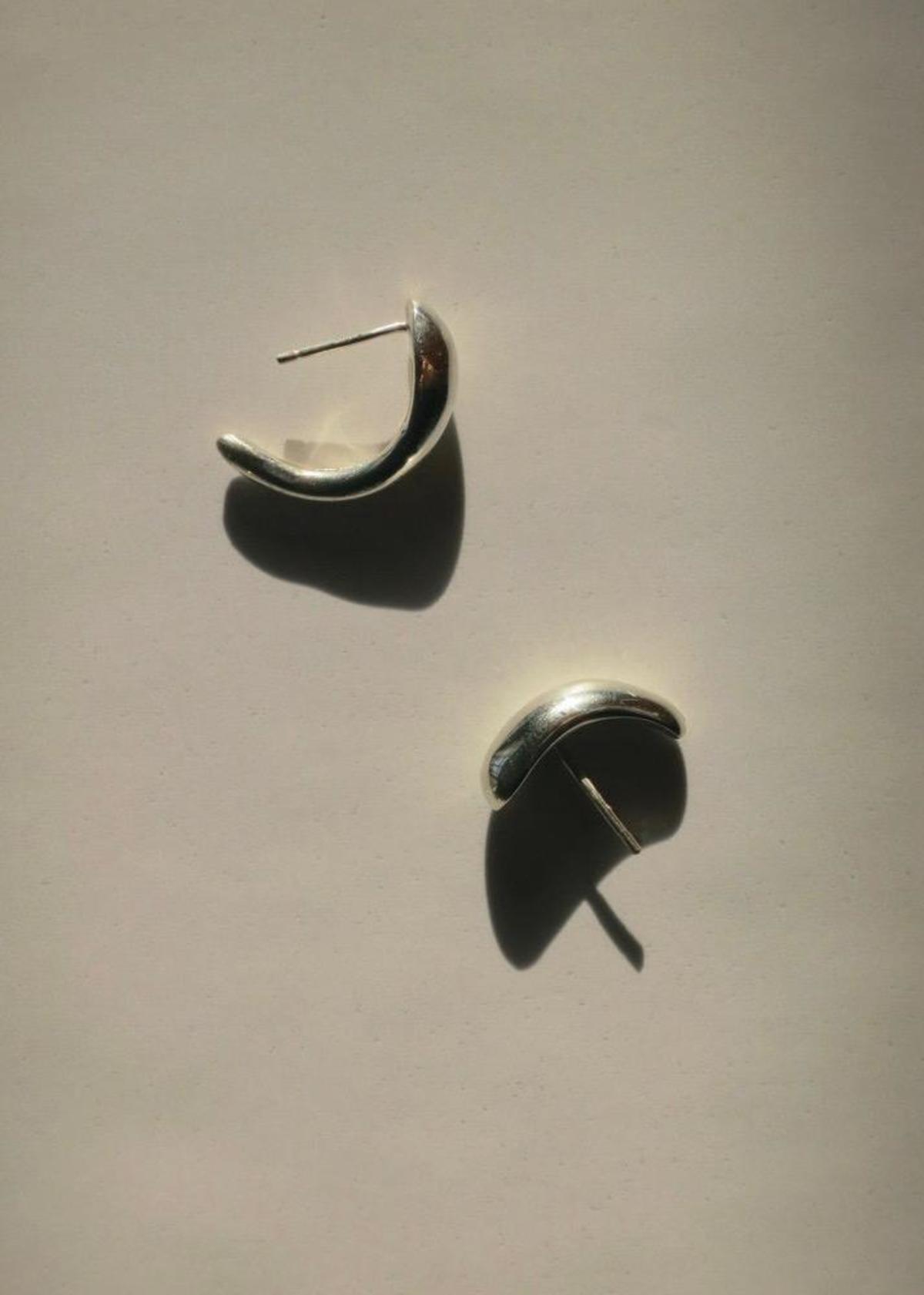 Hernán Herdez Vuelta Earrings - Silver | Garmentory