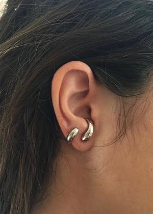 Hernán Herdez Vuelta Earrings - Silver | Garmentory