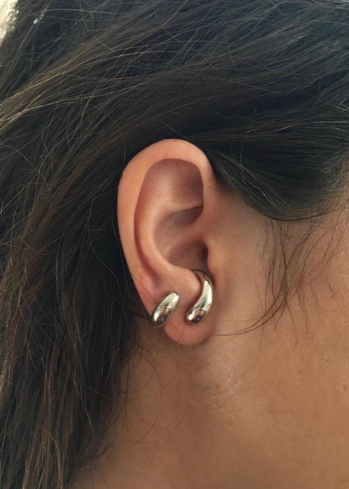 Hernán Herdez Vuelta Earrings - Silver | Garmentory