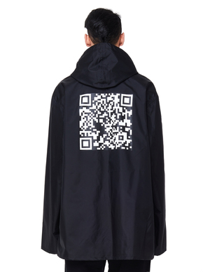 Vetements QR-Printed Jacket - Black | Garmentory