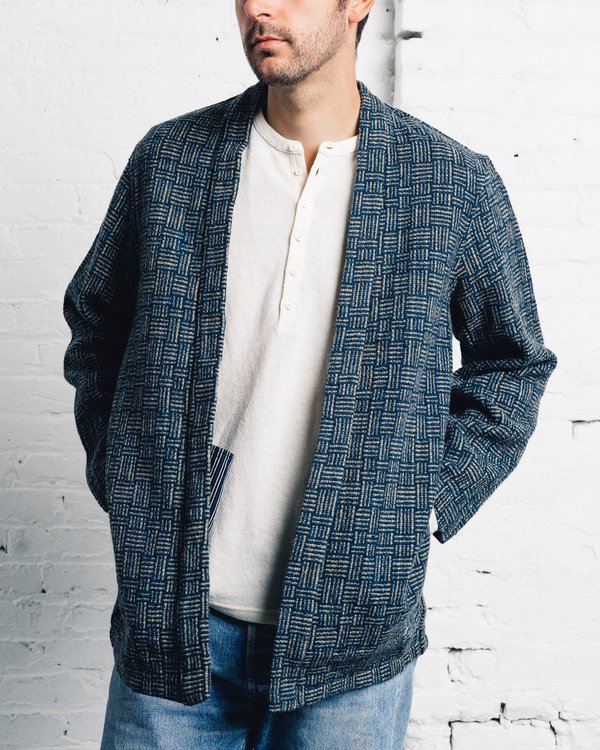 Kapital Tweed Sha-ka Jacket, Blue | Garmentory