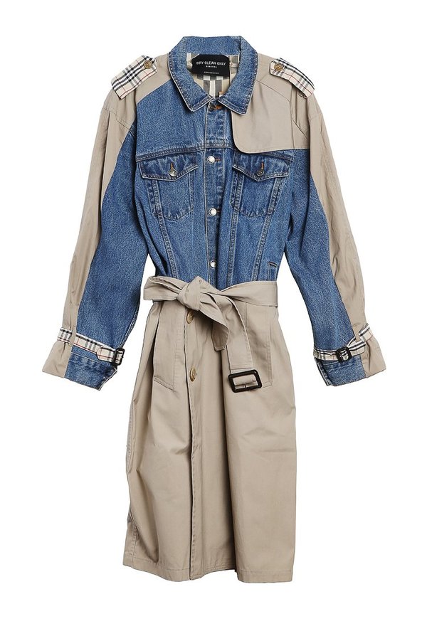 dry clean only Buci Trench Jean Applique dry clean only Buci Trench Jean Applique