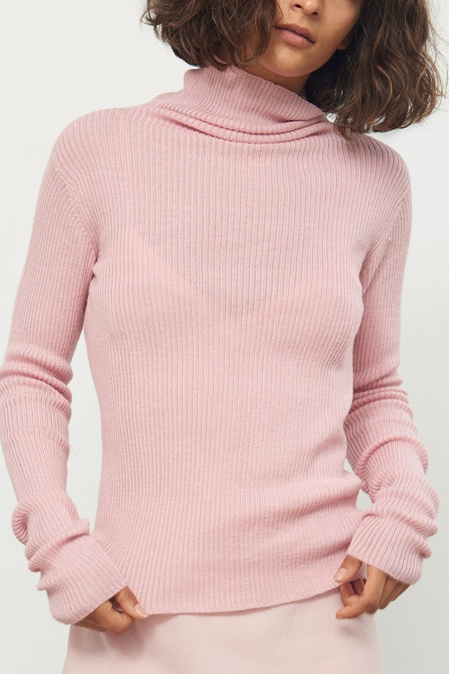 pink pastel sweater