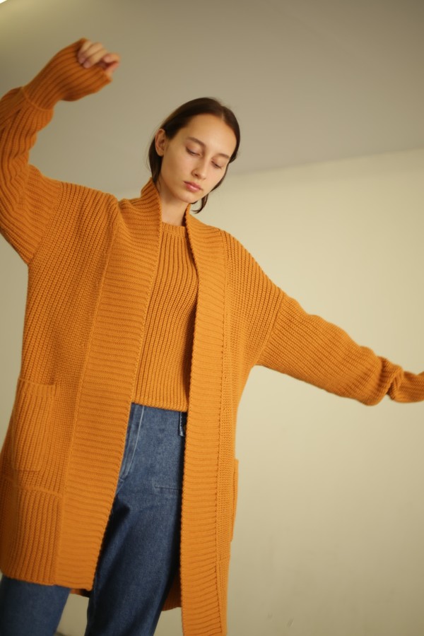 Mara Hoffman Nia Sweater - Mustard Mara Hoffman Nia Sweater - Mustard