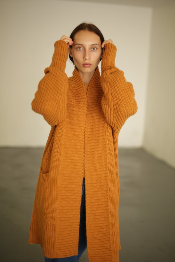 Mara Hoffman Nia Sweater - Mustard Mara Hoffman Nia Sweater - Mustard