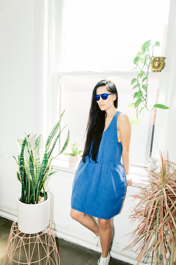 Jungmaven Moab Dress - Admiral Blue on Garmentory