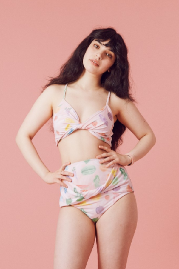 Samantha Pleet Vortex Bikini Bottom - Fruits & Fairies Samantha Pleet Vortex Bikini Bottom - Fruits & Fairies