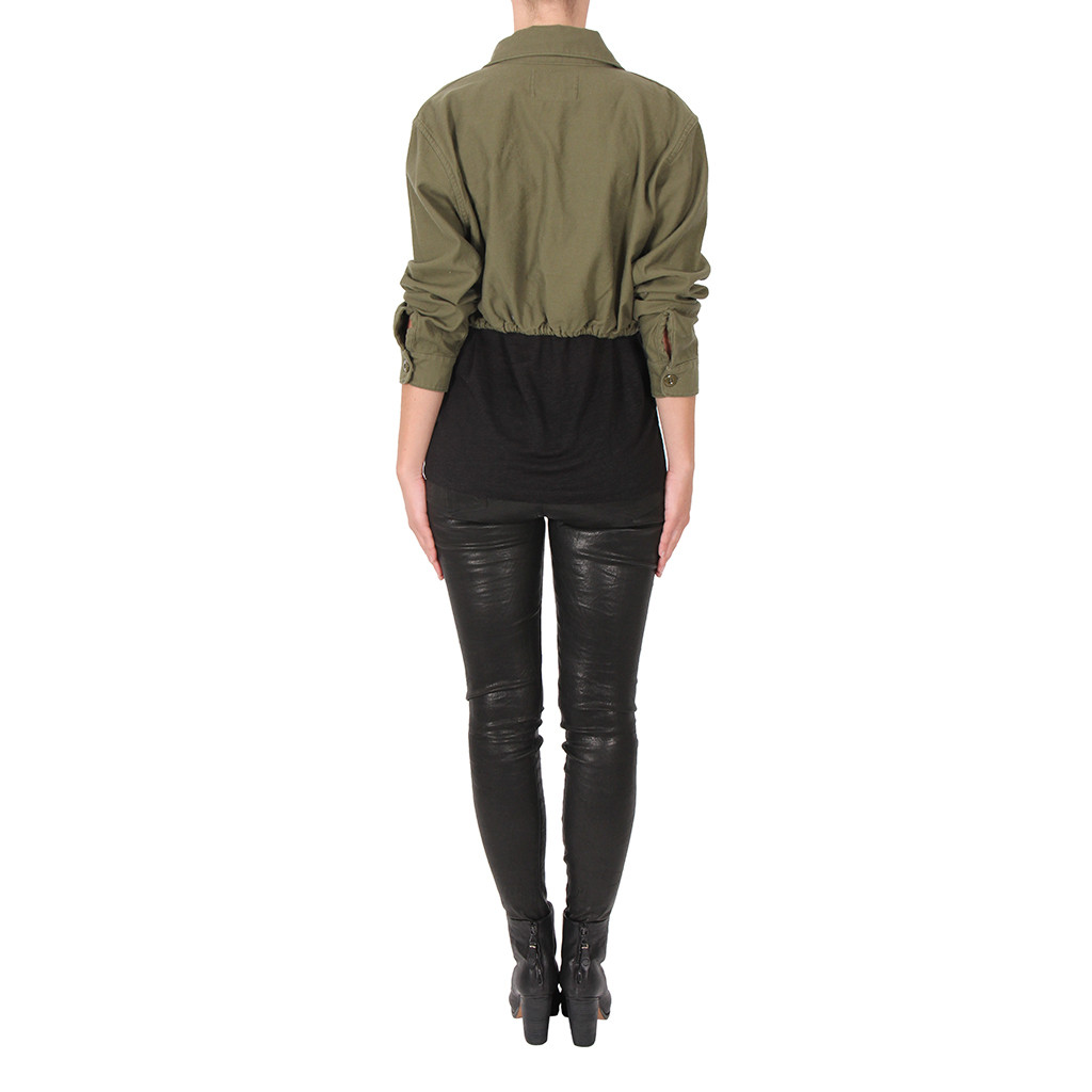 NLST Crop Army Jacket Garmentory