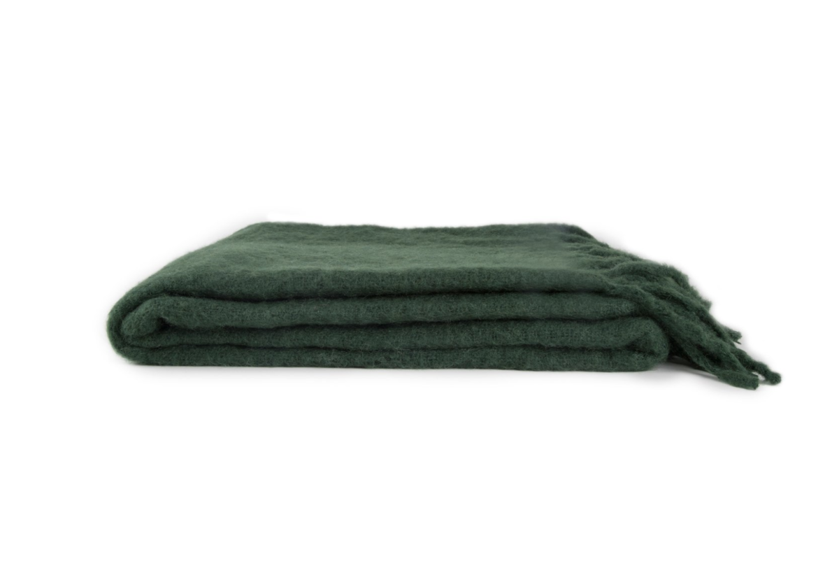 Hawkins New York Mohair Throw - PINE - Image 1 of 2