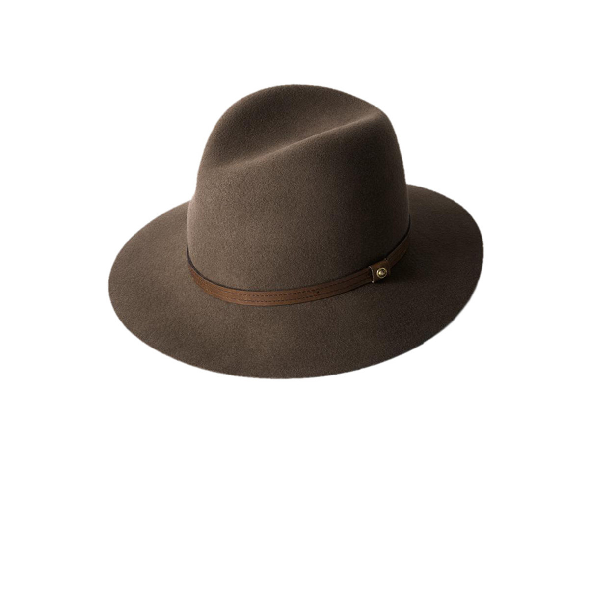 Rag & Bone Floppy Brim Fedora Hat - Pecan | Garmentory
