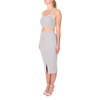 T By Alexander Wang Ribbed Midi Pencil Skirt - Thumbnail 2