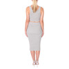T By Alexander Wang Ribbed Midi Pencil Skirt - Thumbnail 3