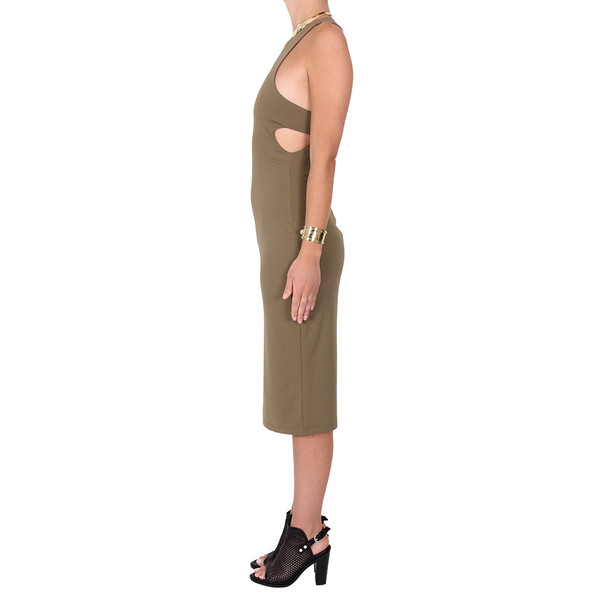 slim fit dress slacks Nobu Burgundy Bandeau Maxi Dress With Halter-Collar – Club L London