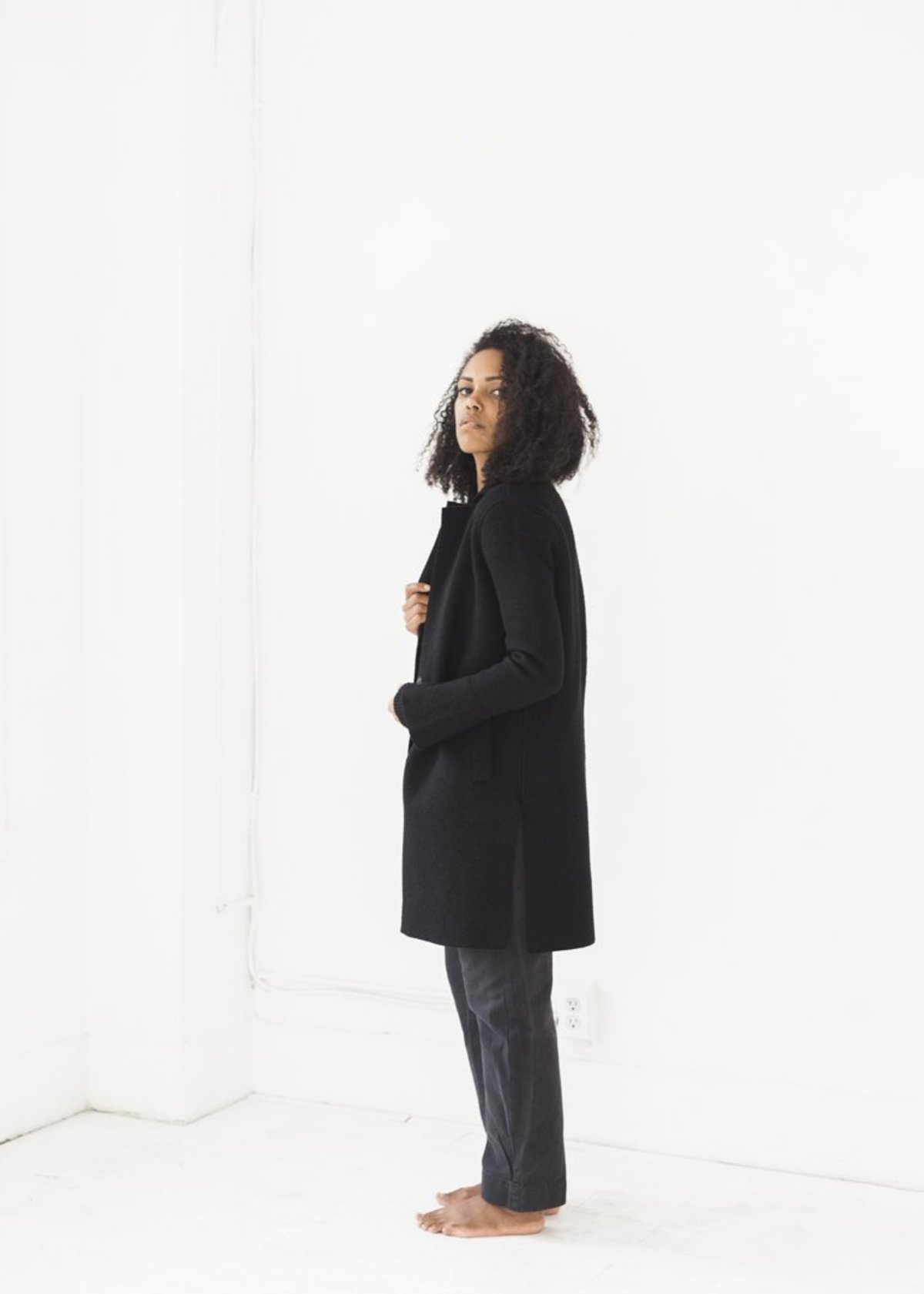 Line Knitwear Gilles - Caviar - Image 2 of 4