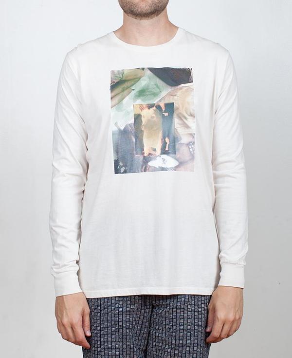 Krammer & Stoudt Dog Art Tee - Off White Krammer & Stoudt Dog Art Tee - Off White
