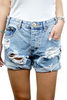 ONE TEASPOON Charger Shorts | Whiskey - Thumbnail 2