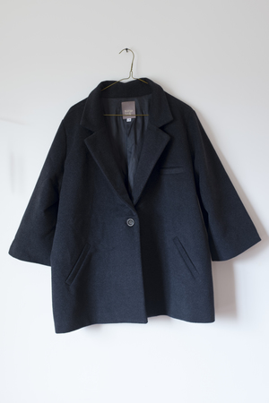 Sunja Link Wool Boxy Blazer Sunja Link Wool Boxy Blazer