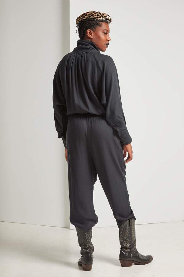 Black Crane Gathered Jumpsuits Black Crane Gathered Jumpsuits