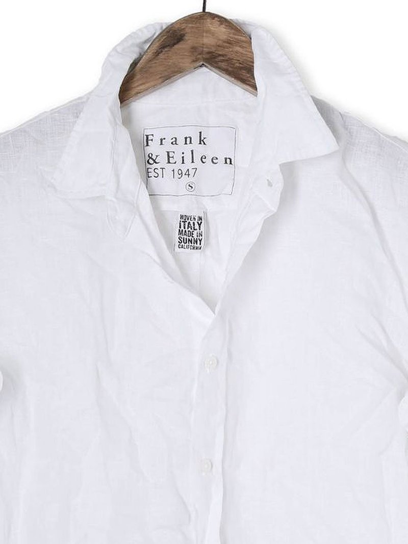 希少Sサイズ❋フランクアンドアイリーン PAUL ポール L相当 黒 白 長袖